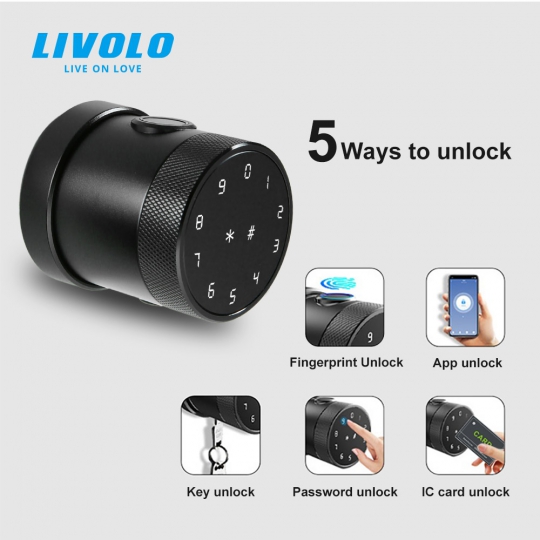 Khóa thông minh Livolo Smart Lock  - VL-SHL001 ( LVD-06F Fingerprint Lock ) 