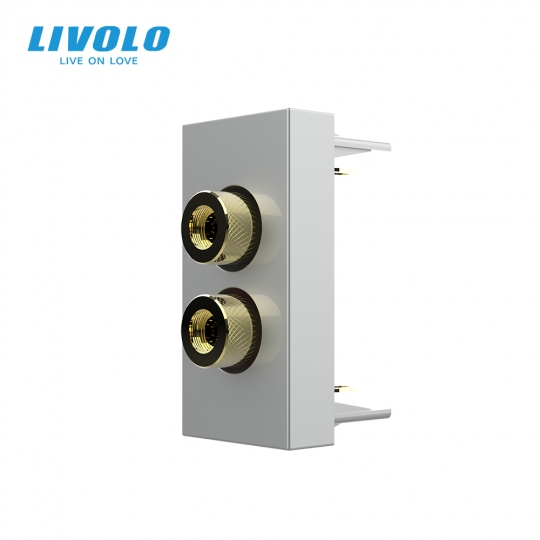 Ổ cắm âm thanh Livolo VL-FCAU-1WP