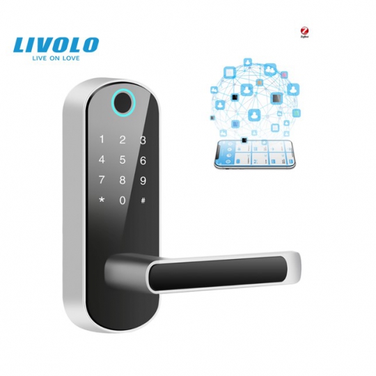 Khóa thông minh vân tay Bluetooth Livolo VL-SHL009