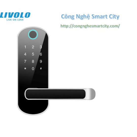 Khóa thông minh vân tay Bluetooth Livolo VL-SHL009