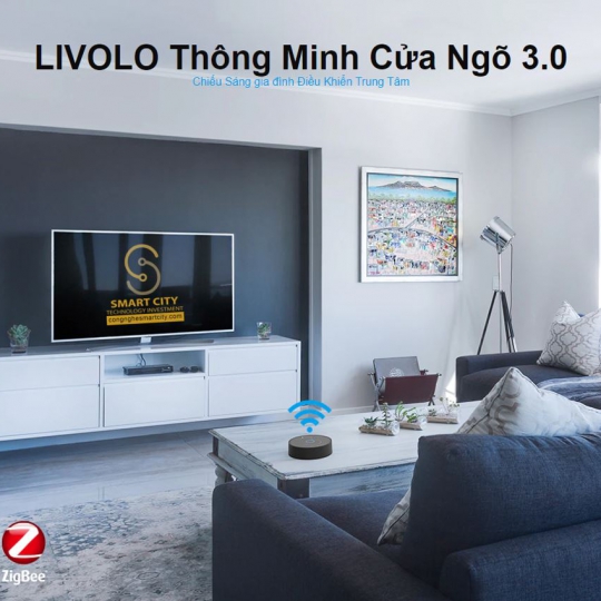 Trung tâm điều khiển từ xa Livolo VL-XG002 NEW 3.0 External ZigBee Gateway